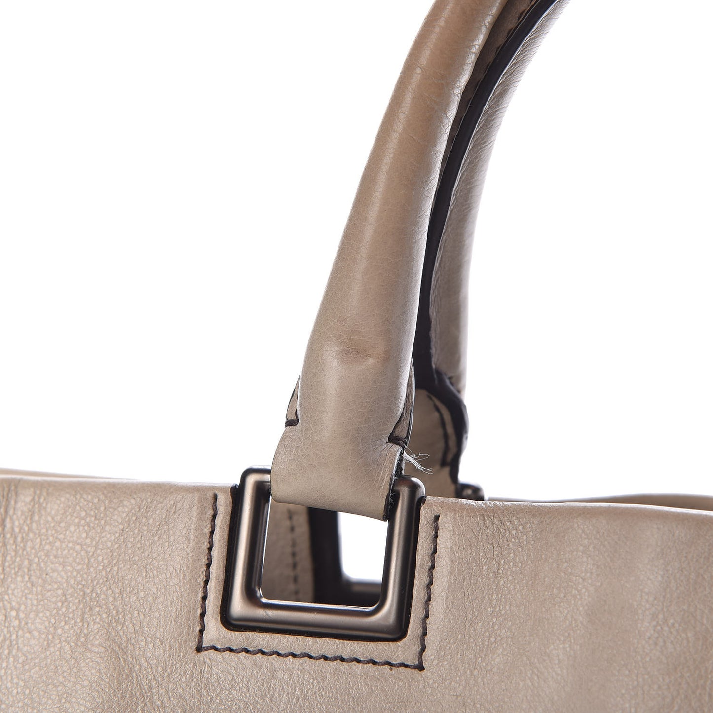 Glace Calfskin Extra Wide Tote Ghiaccio Sfumato