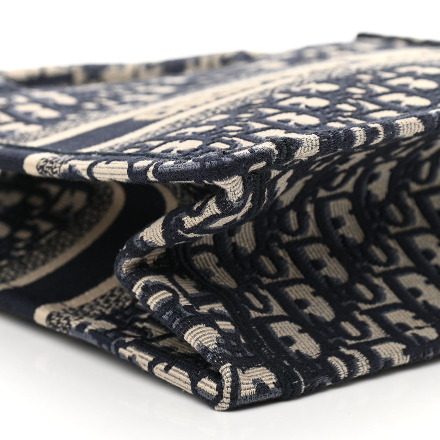 Oblique Small Book Tote Blue Multicolor