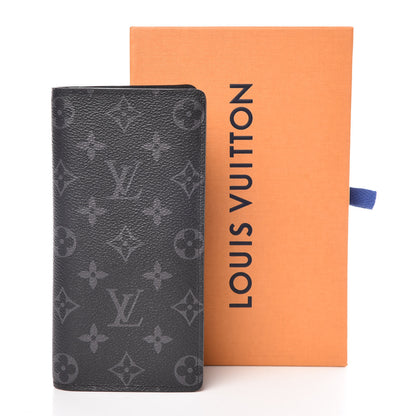 Louis Vuitton Monogram Eclipse Brazza Wallet 10 of 10