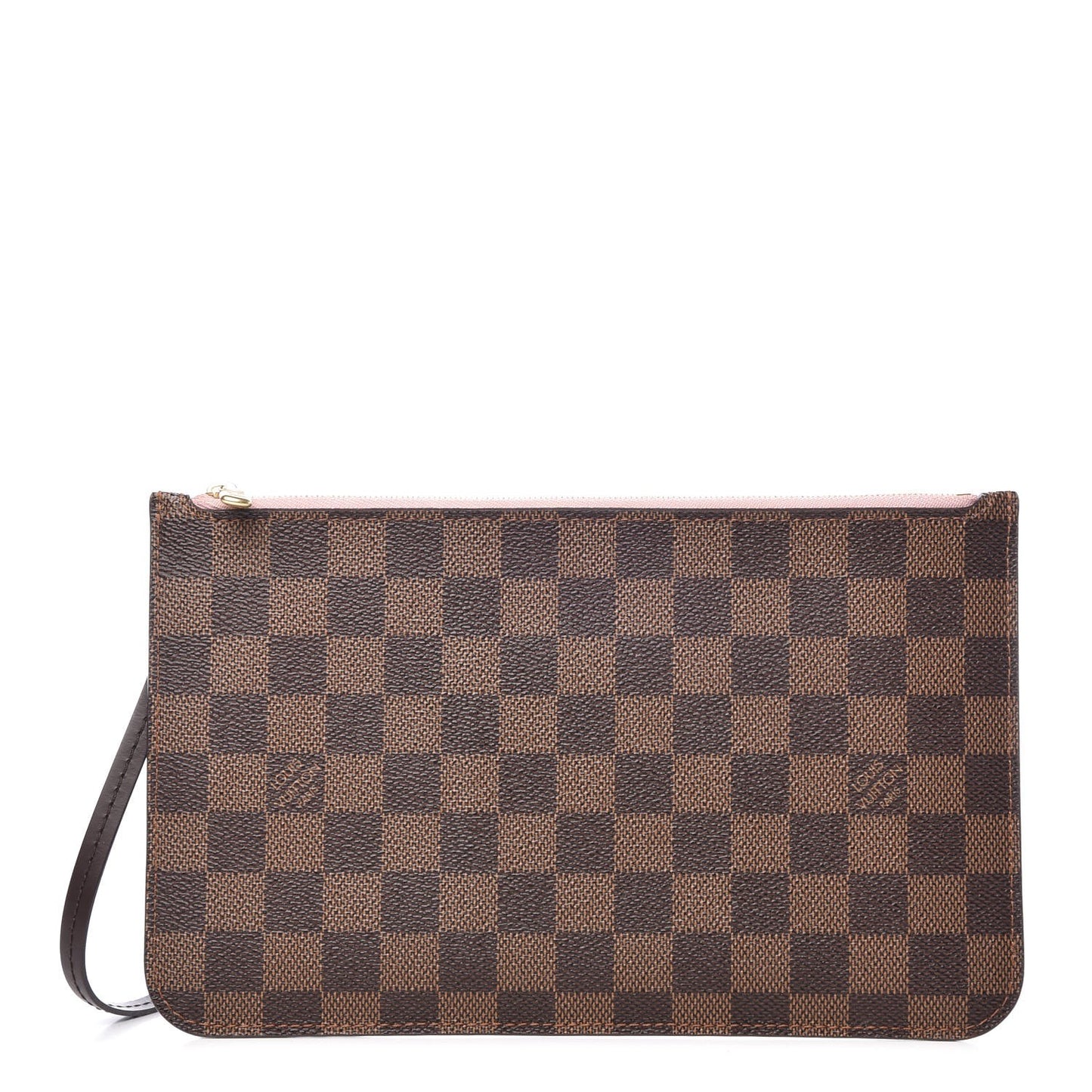 Damier Ebene Neverfull MM GM Pochette Rose Ballerine
