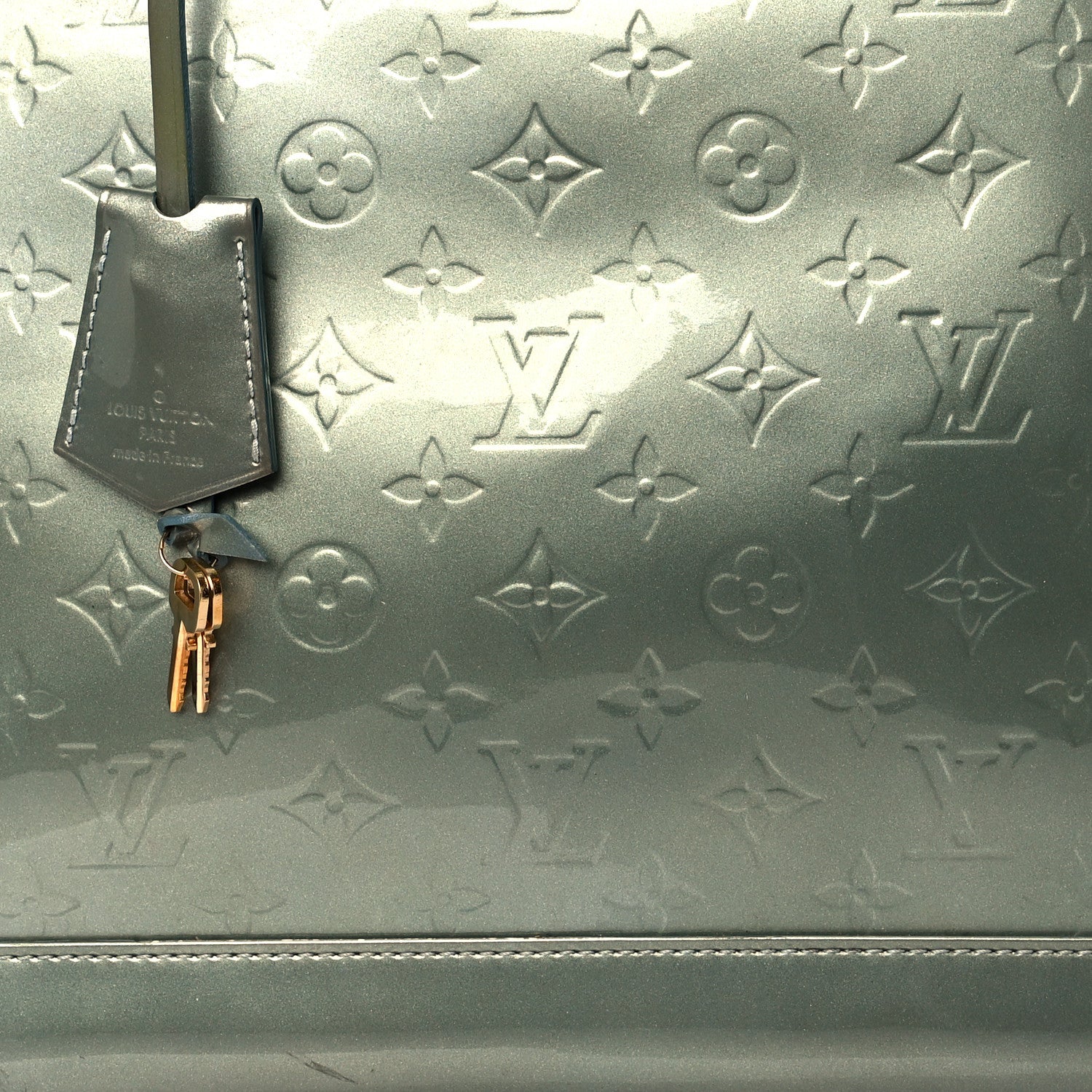 Louis Vuitton Vernis Alma GM Givre 7 of 12