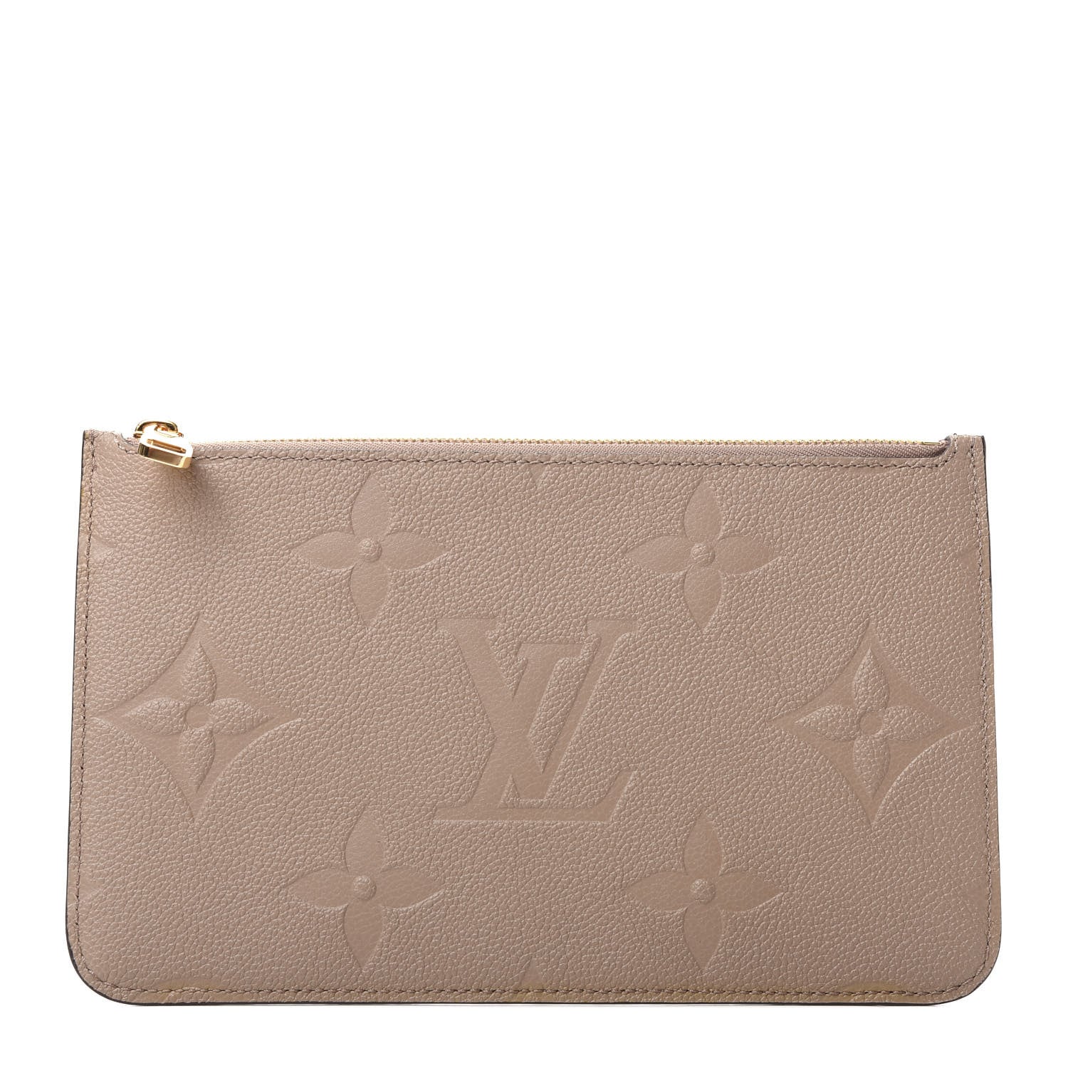 Louis Vuitton Empreinte Monogram Giant Neverfull MM Pochette Tourterelle 1 of 5
