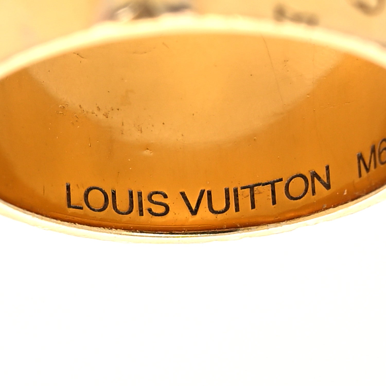 Louis Vuitton Nanogram Ring M Gold 4 of 5