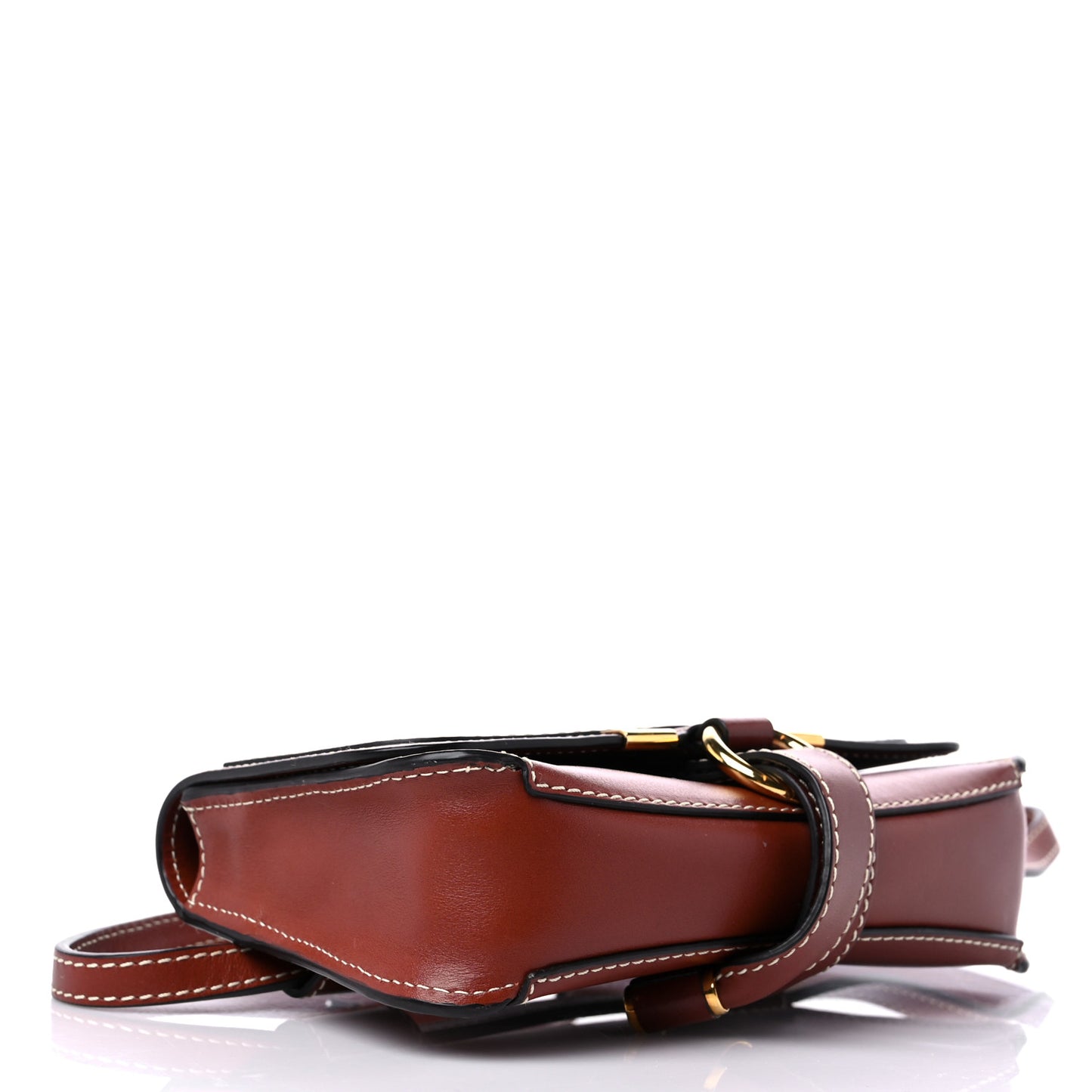 Calfskin Marcie Convertible Belt Bag Caramel