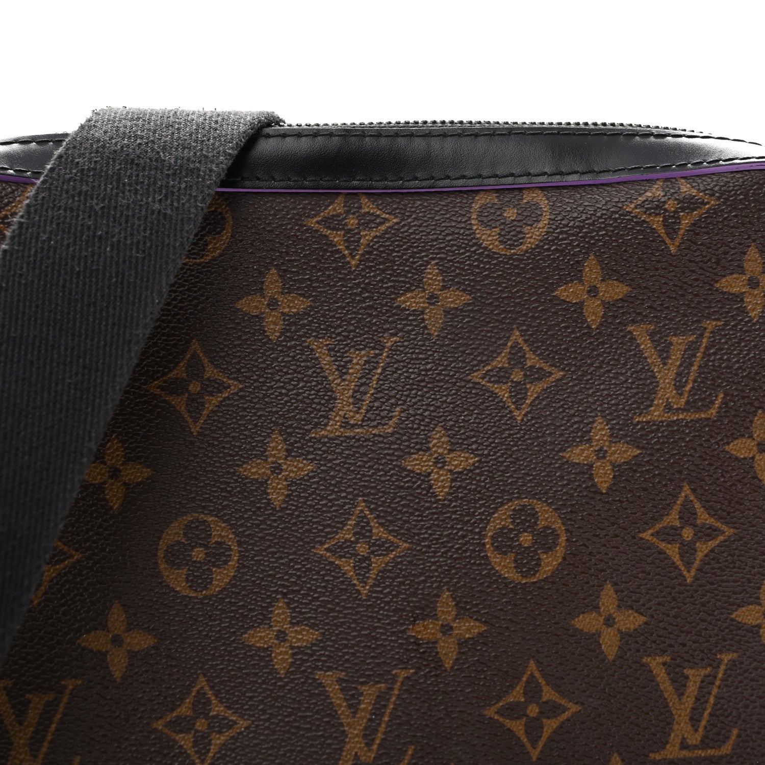 Louis Vuitton Monogram Macassar Trio Messenger Purple 6 of 11