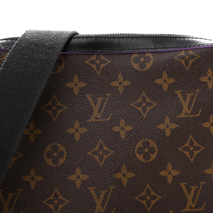 Louis Vuitton Monogram Macassar Trio Messenger Purple 6 of 11