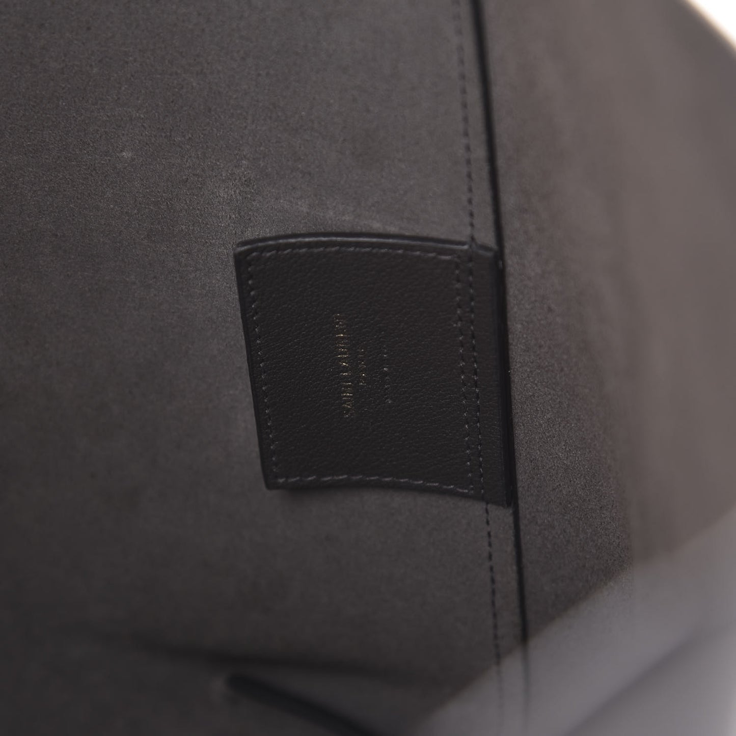 Calfskin Large Shopping Tote Earth
