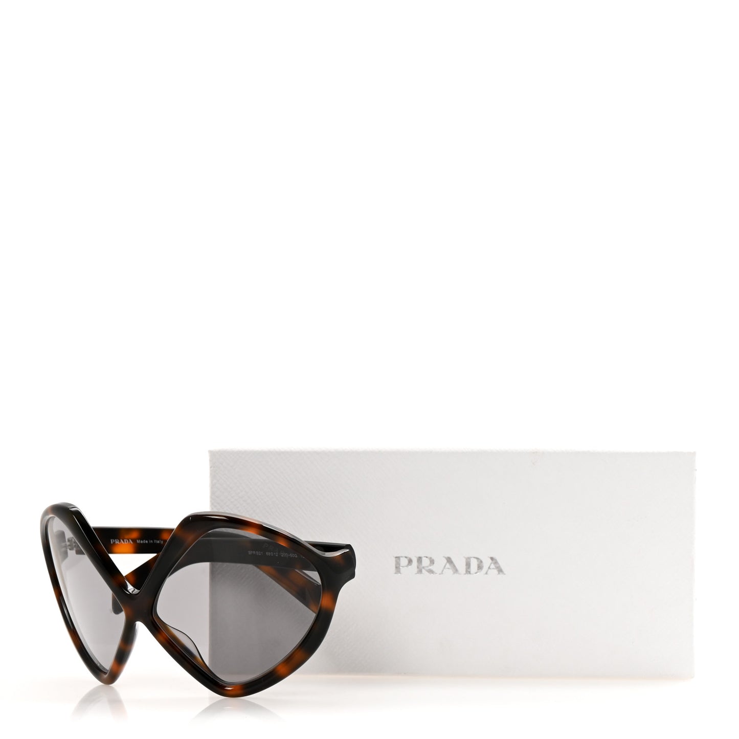 Acetate Shield Sunglasses SPR B21 Tortoise