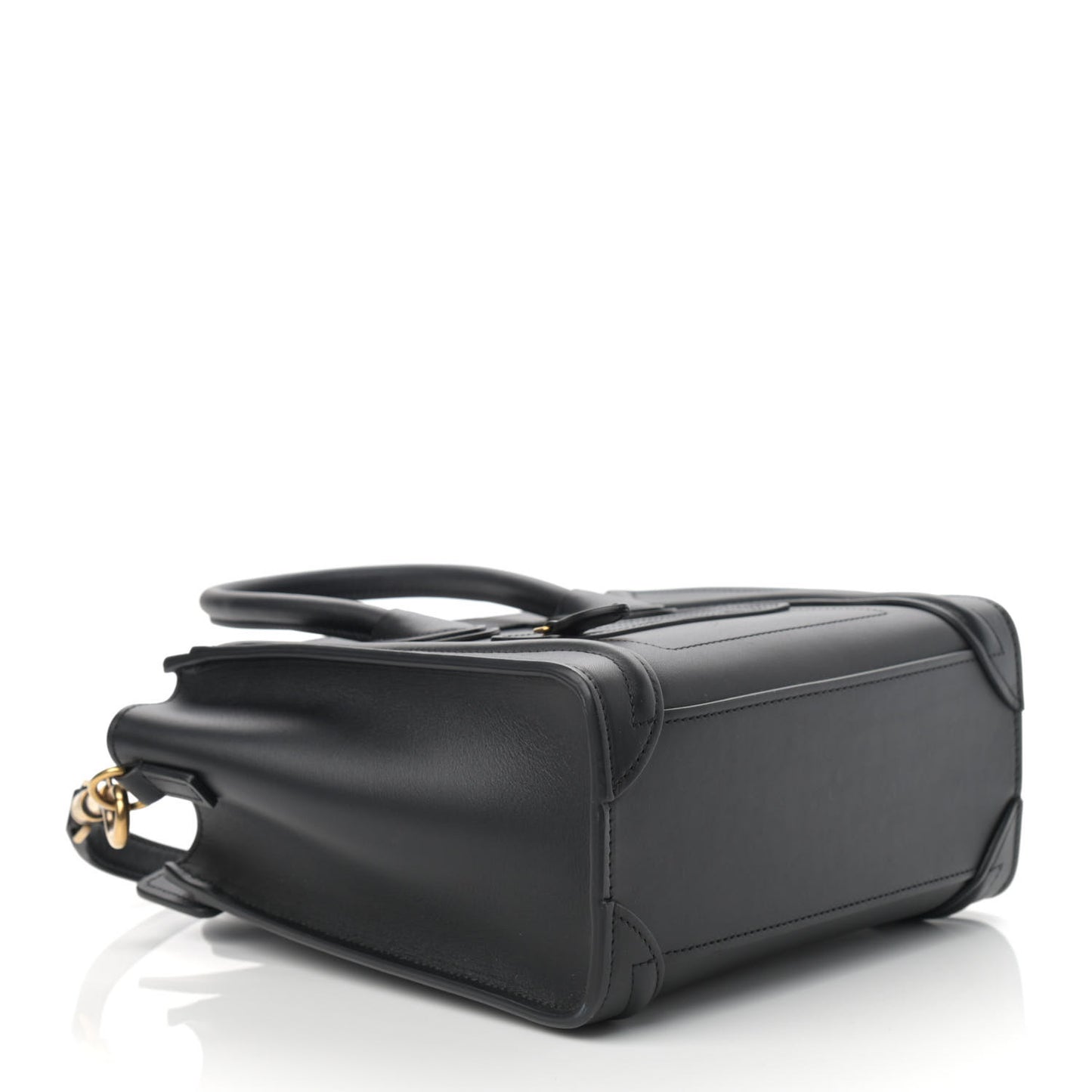 Smooth Calfskin Nano Luggage Black