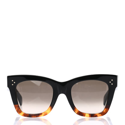 Celine Catherine Sunglasses CL 41098/F/S Black Havana 2 of 6