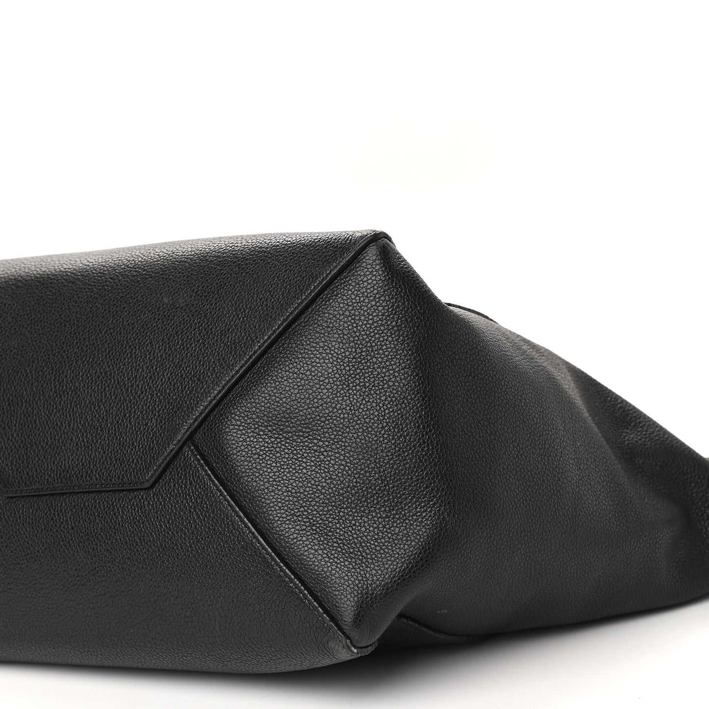 Soft Grained Calfskin Medium Cabas Phantom Black