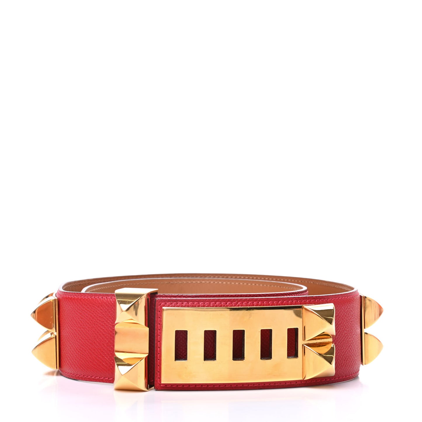 Epsom Collier De Chien CDC Belt 75 Rouge Casaque