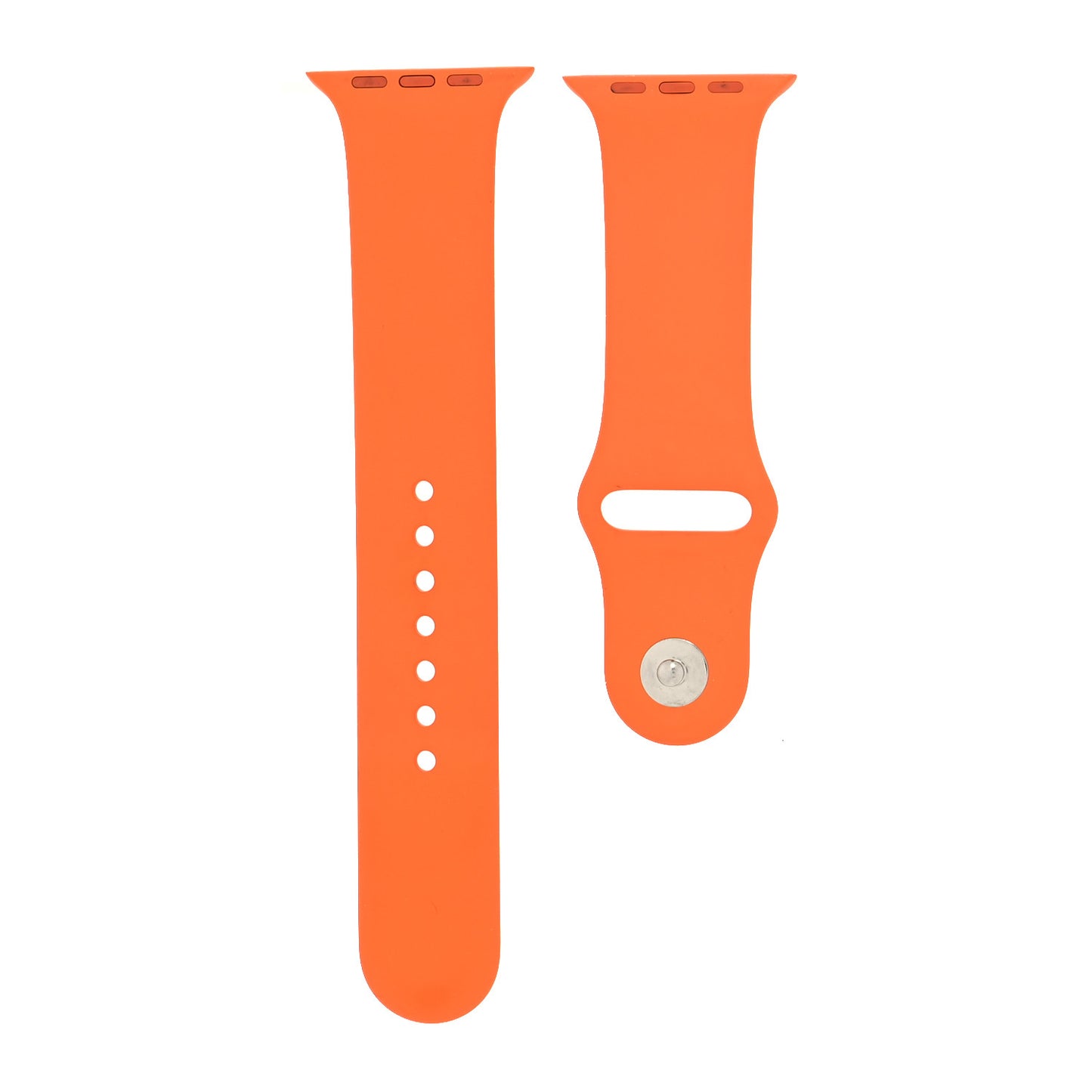 Silicone 44mm Apple Sports Watch Single Tour Band Orange