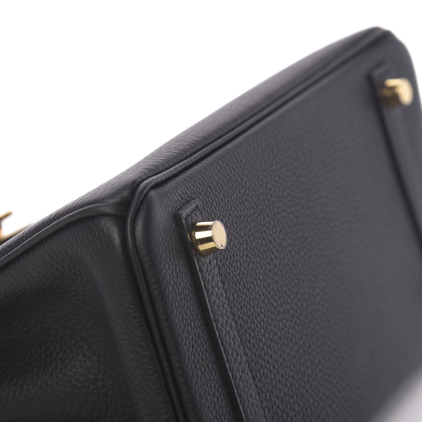 Togo Shiny Niloticus Crocodile Birkin Touch 25 Black