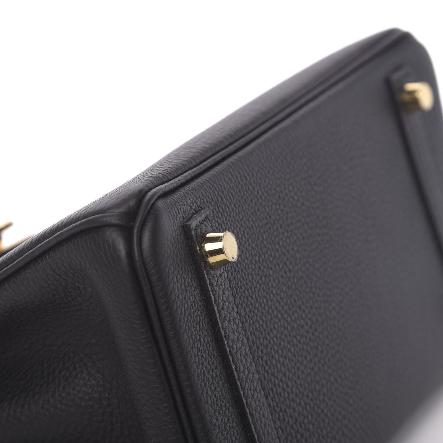 Hermes Togo Shiny Niloticus Crocodile Birkin Touch 25 Black 35 of 38