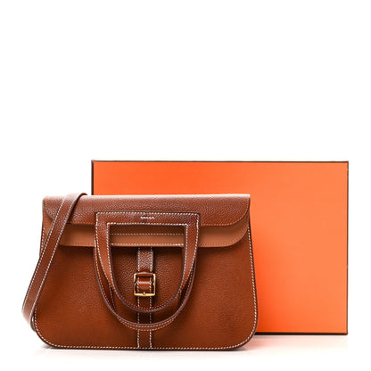 Hermes Barenia Faubourg Halzan 25 Fauve 11 of 11