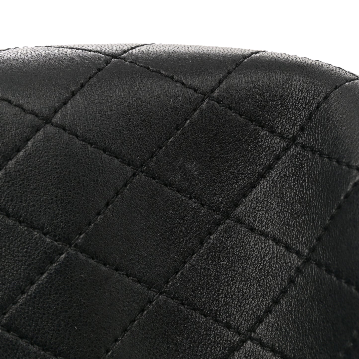 Lambskin Gabby Mini Bucket Bag Black