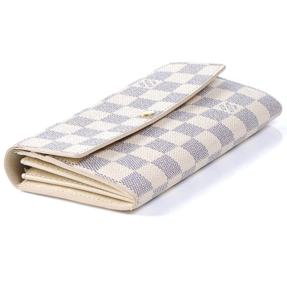 Louis Vuitton Damier Azur Sarah Wallet 4 of 7
