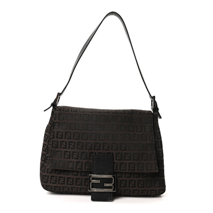 Fendi Zucchino Mama Baguette Tobacco 1 of 9