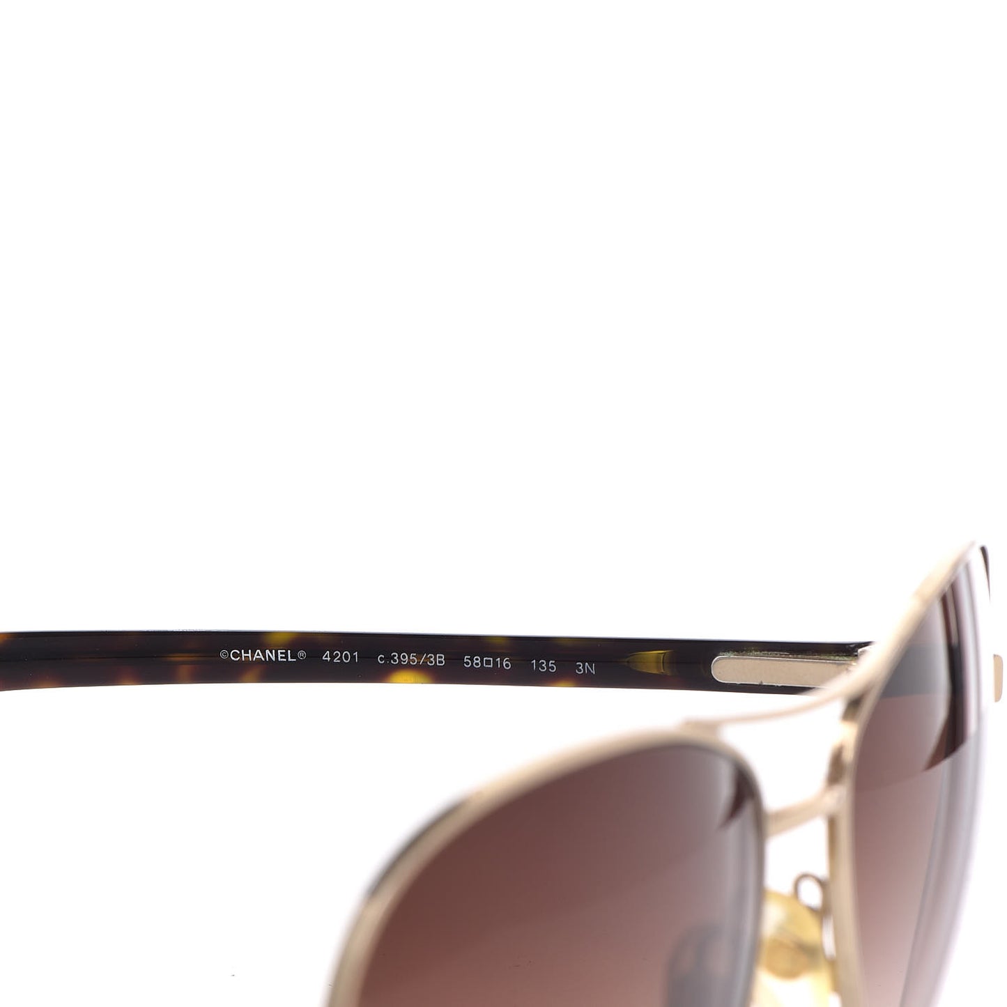 CC Aviator Sunglasses 4201 Gold