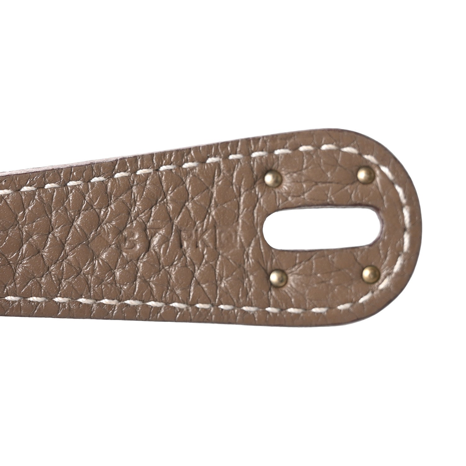 Hermes Taurillon Clemence Lindy 30 Etoupe 7 of 10