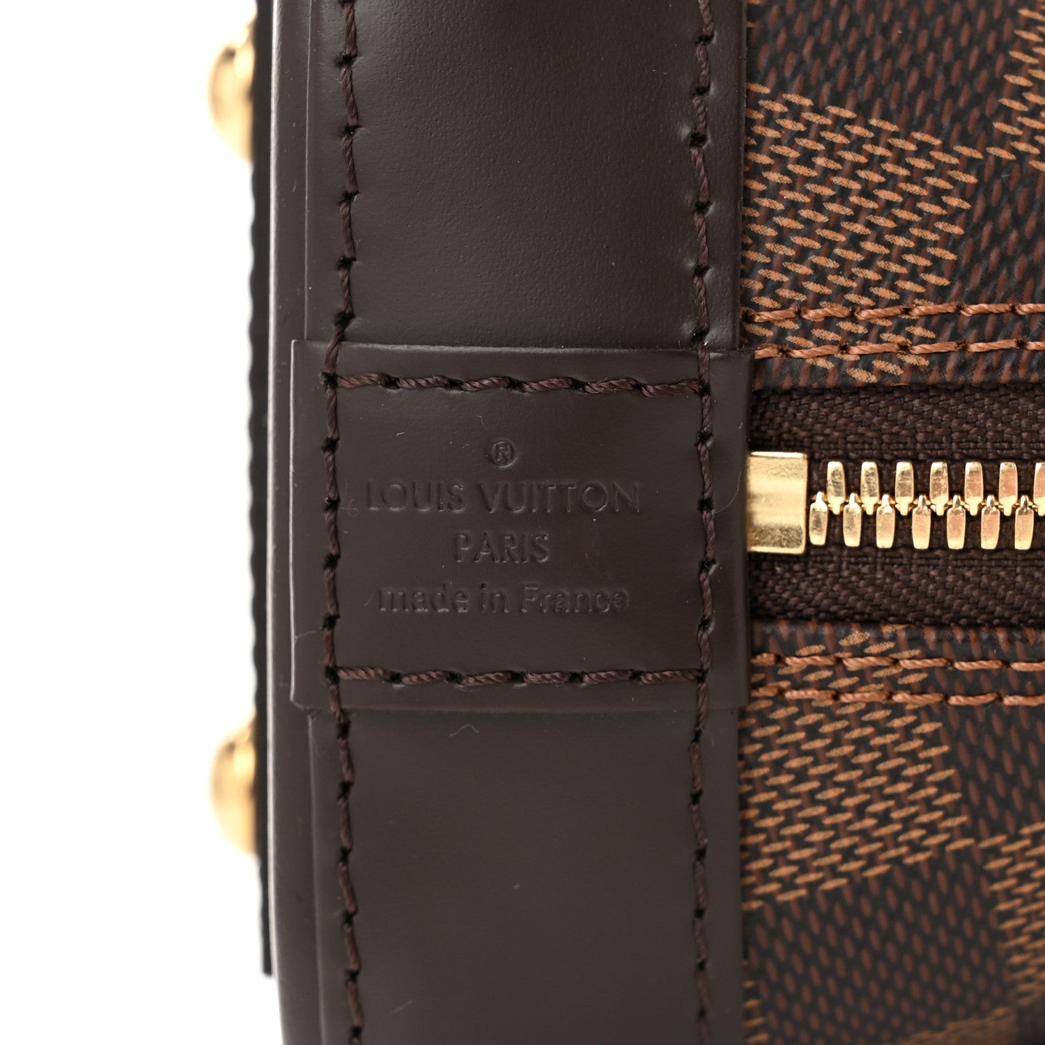 Louis Vuitton Damier Ebene Alma BB 6 of 12
