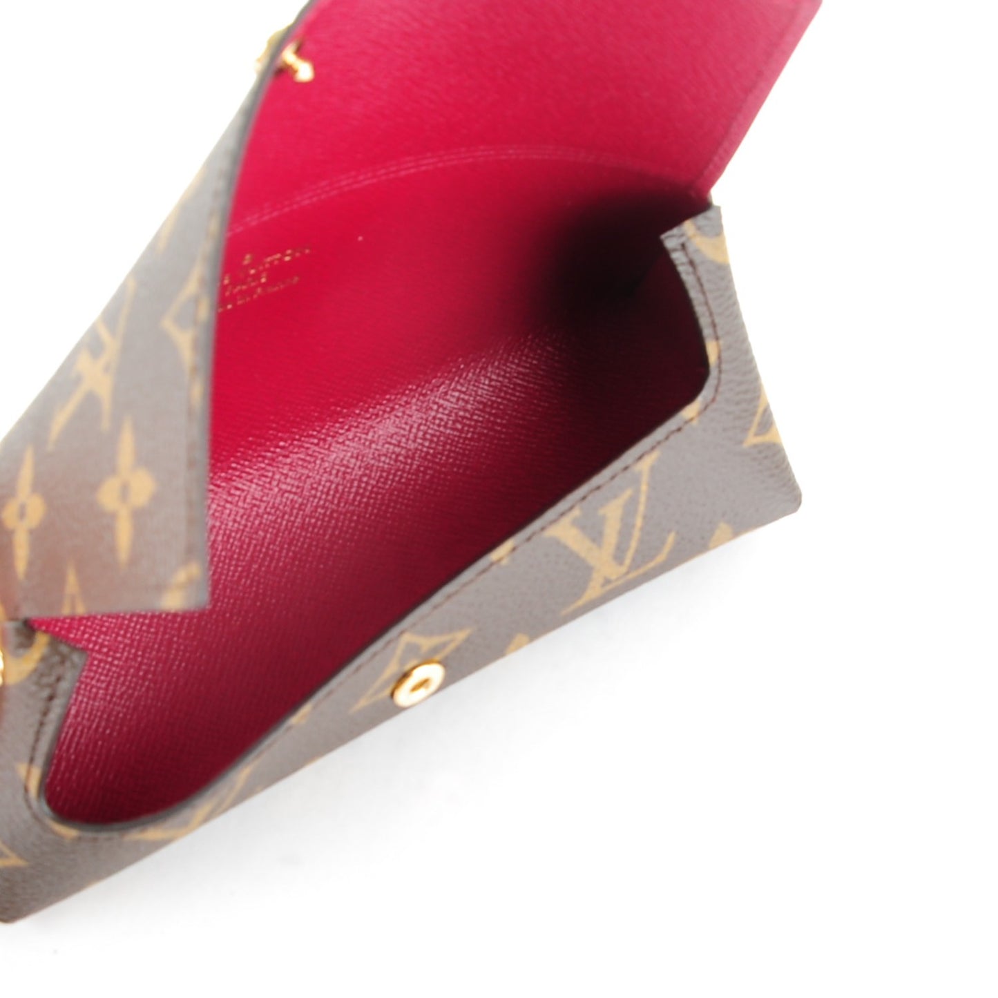 Monogram Rivet Pochette Fuchsia