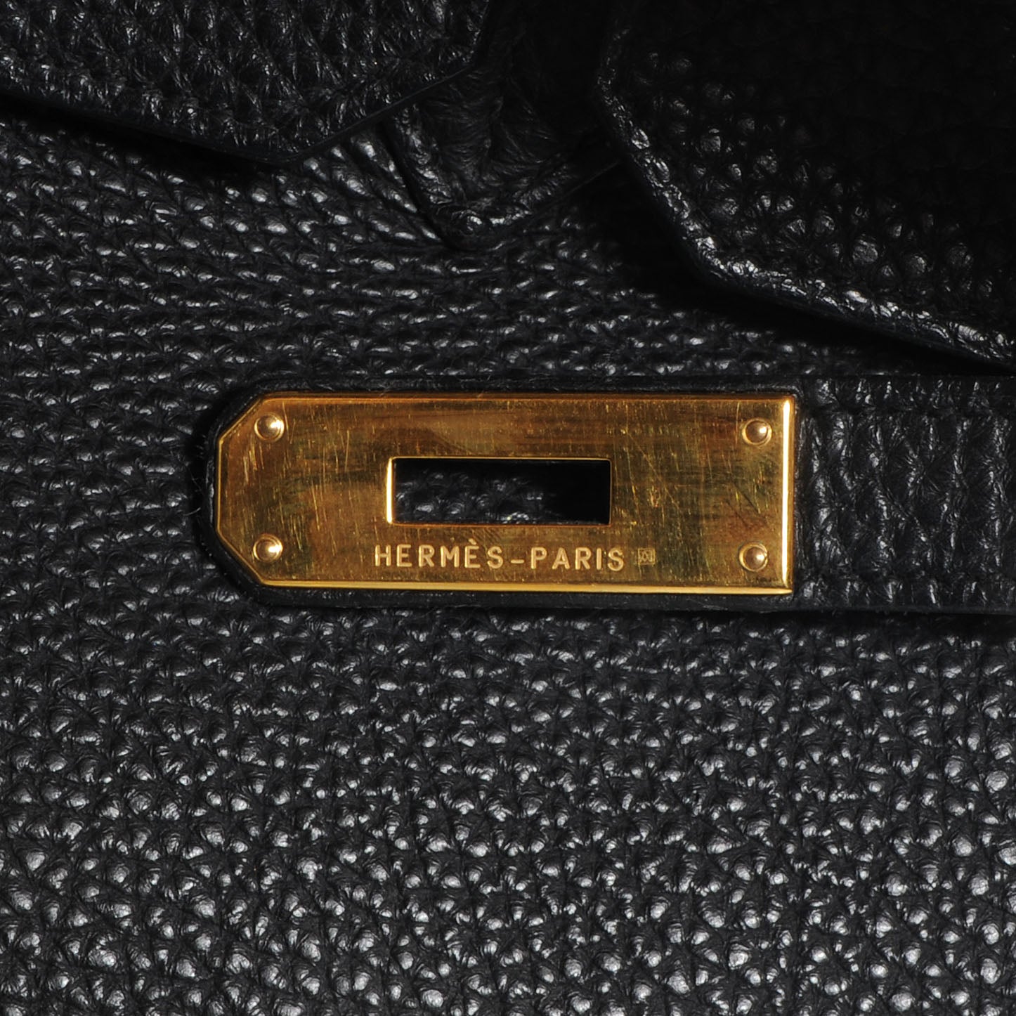 Hermes Togo Birkin 35 Black 7 of 10