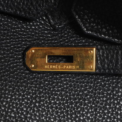 Hermes Togo Birkin 35 Black 7 of 10