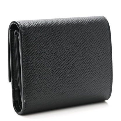 Celine Grained Calfskin Small Multifunction Folded Wallet Black 3 of 10