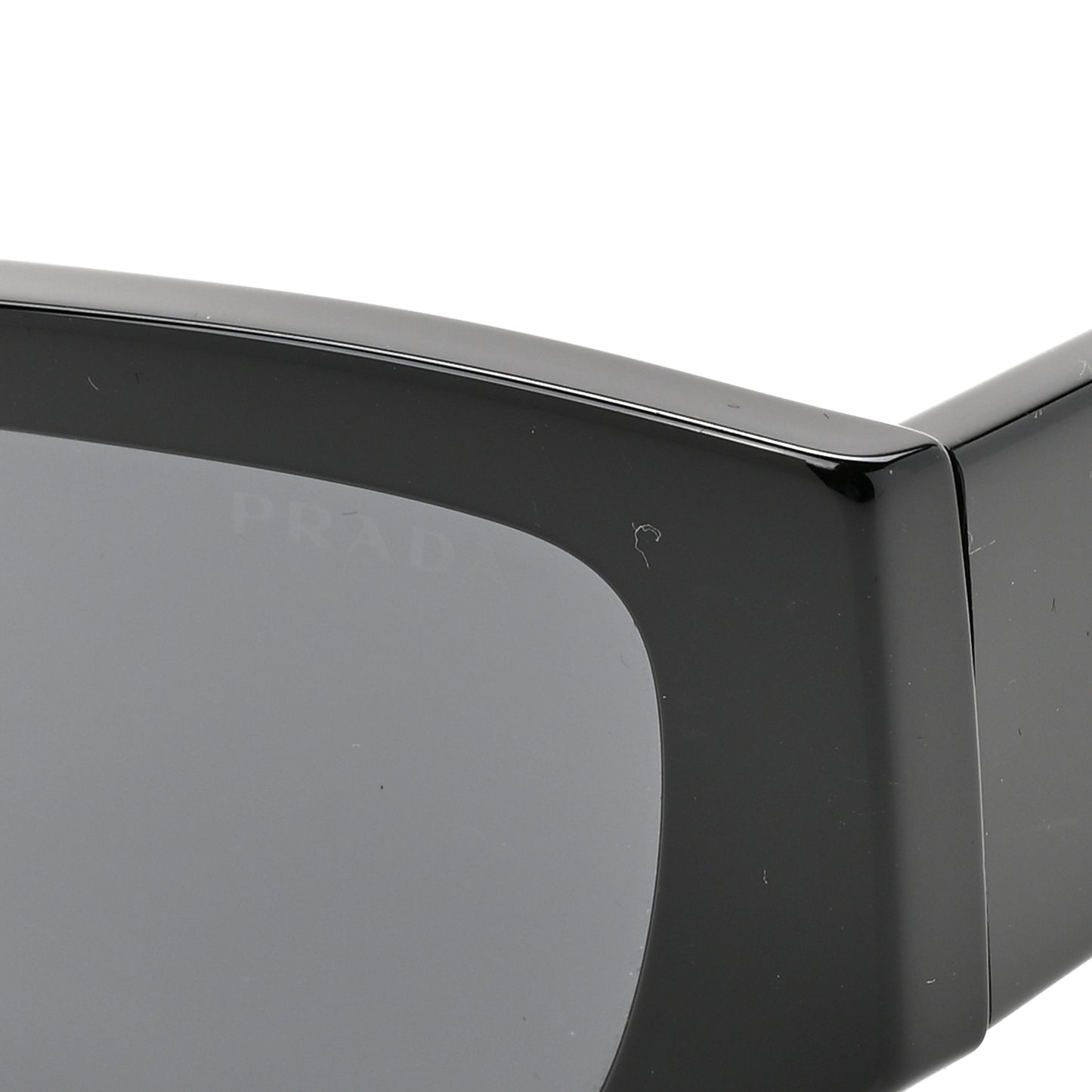 Acetate Pillow Sunglasses SPR A01 Black