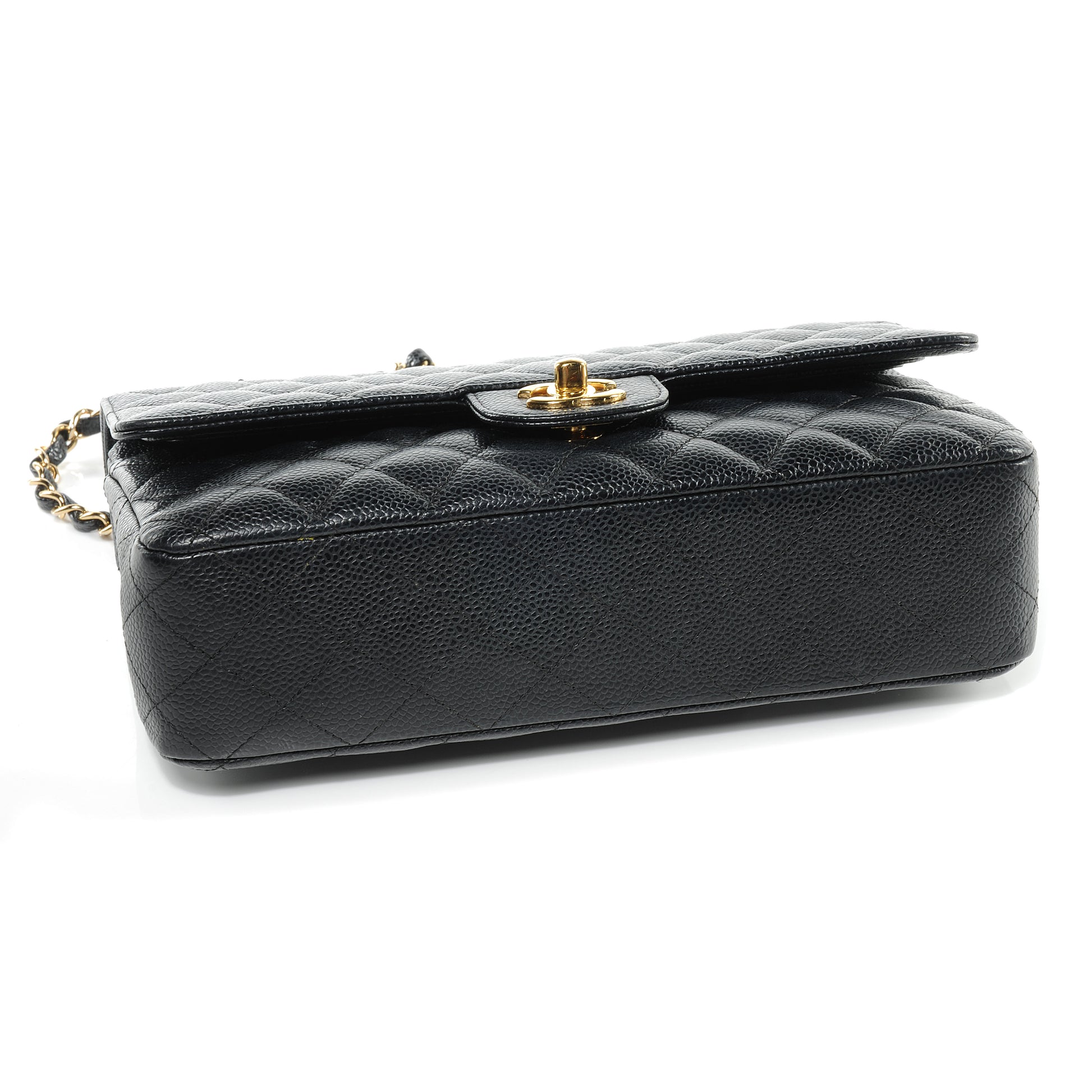 Chanel Caviar Quilted Medium Double Flap Black 4 of 7