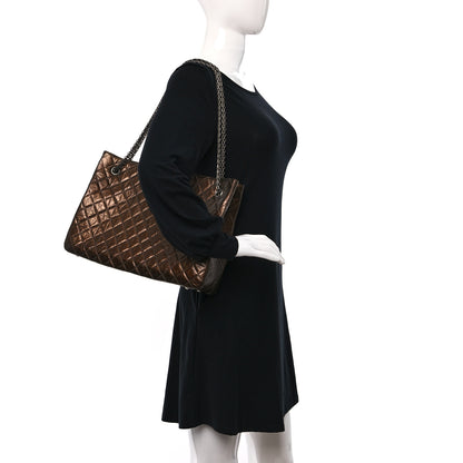 Chanel Aged Calfskin Reissue 2.55 Tote Bronze 2 of 9