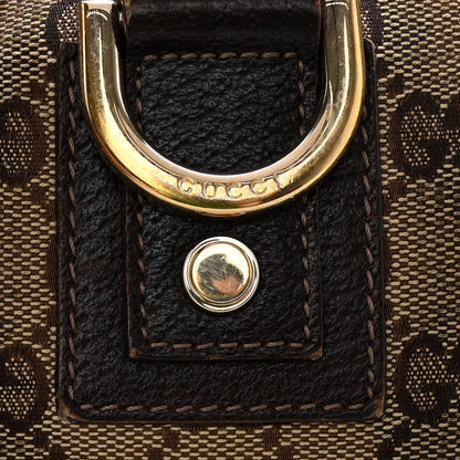 Gucci Monogram D Ring Abbey Pochette Brown 15 of 18