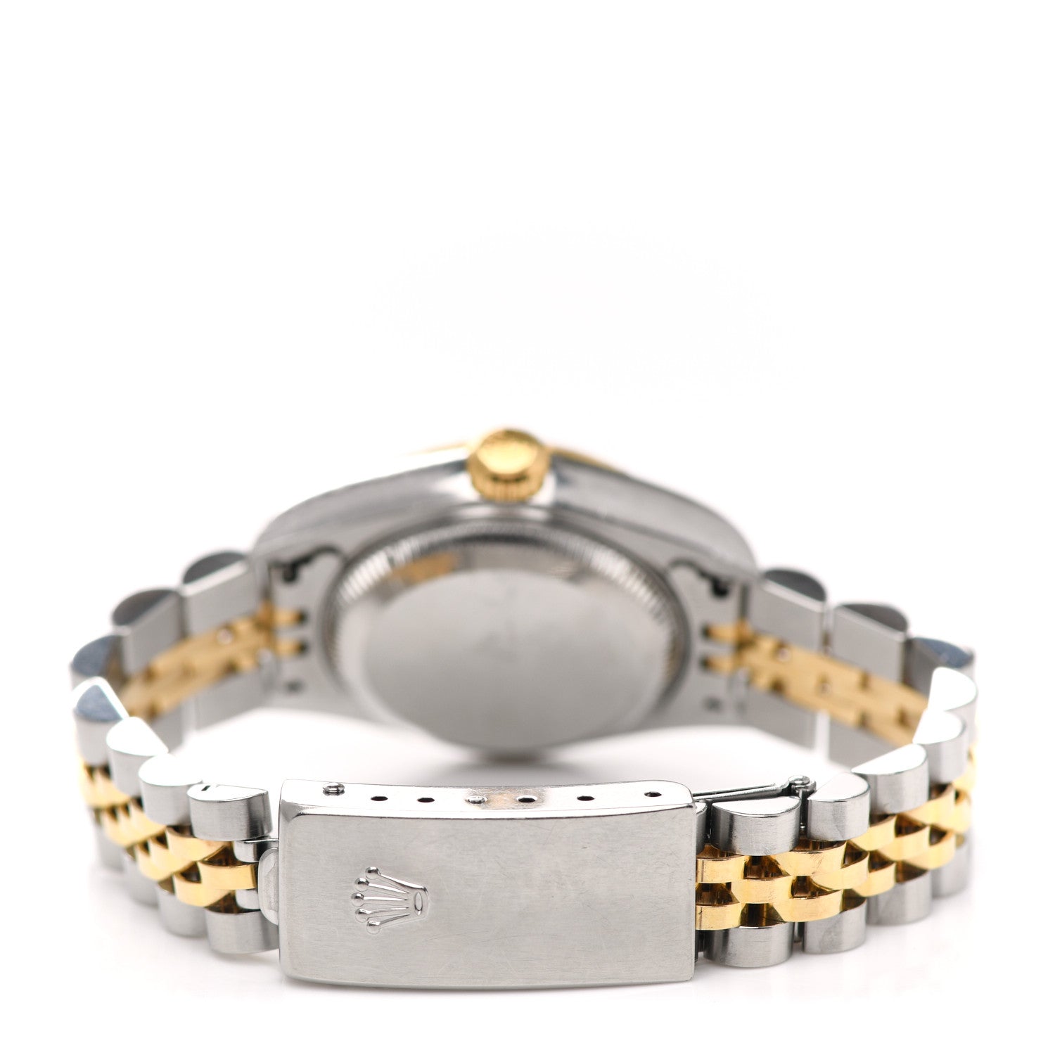Rolex Stainless Steel 18K Yellow Gold 26mm Oyster Perpetual Datejust Watch Champagne 79173 6 of 8