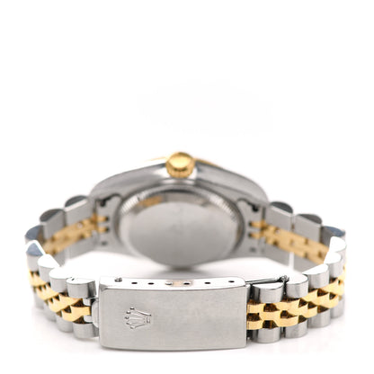 Rolex Stainless Steel 18K Yellow Gold 26mm Oyster Perpetual Datejust Watch Champagne 79173 6 of 8