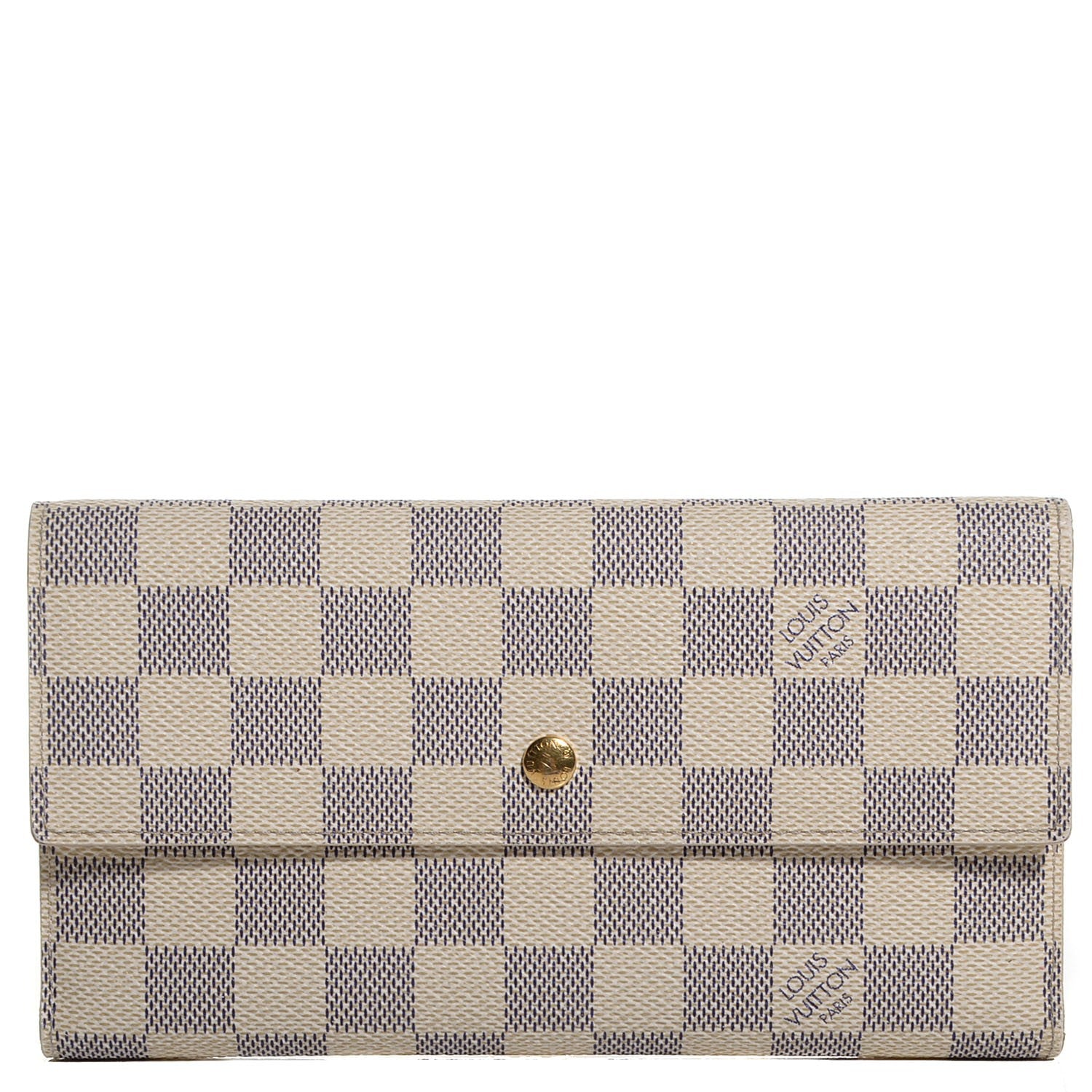 Louis Vuitton Damier Azur Porte Tresor International Wallet 1 of 7
