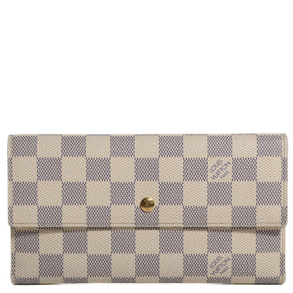 Louis Vuitton Damier Azur Porte Tresor International Wallet 1 of 7