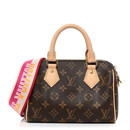 Louis Vuitton Monogram Speedy Bandouliere 20 Fuchsia 1 of 7