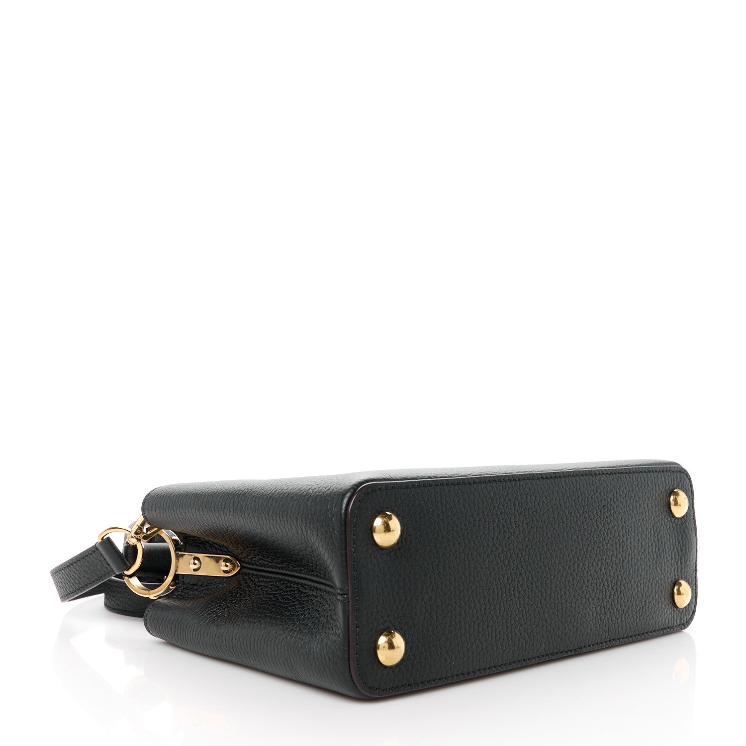 Louis Vuitton Taurillon Capucines BB Black 4 of 10