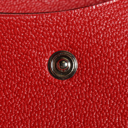 Hermes Chevre Mysore Mini Bearn Wallet Rouge Casaque 10 of 10