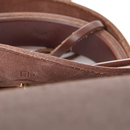 Hermes Toile Vache Calfskin Herbag 39 GM Havane 8 of 9