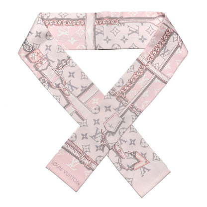 Louis Vuitton Silk Monogram Confidential Bandeau Light Pink 1 of 4