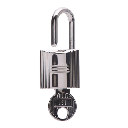Hermes Palladium Cadena Lock and Key Set 7 of 7