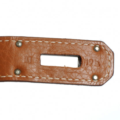 Hermes Taurillon Clemence Jypsiere 37 Gold 6 of 8