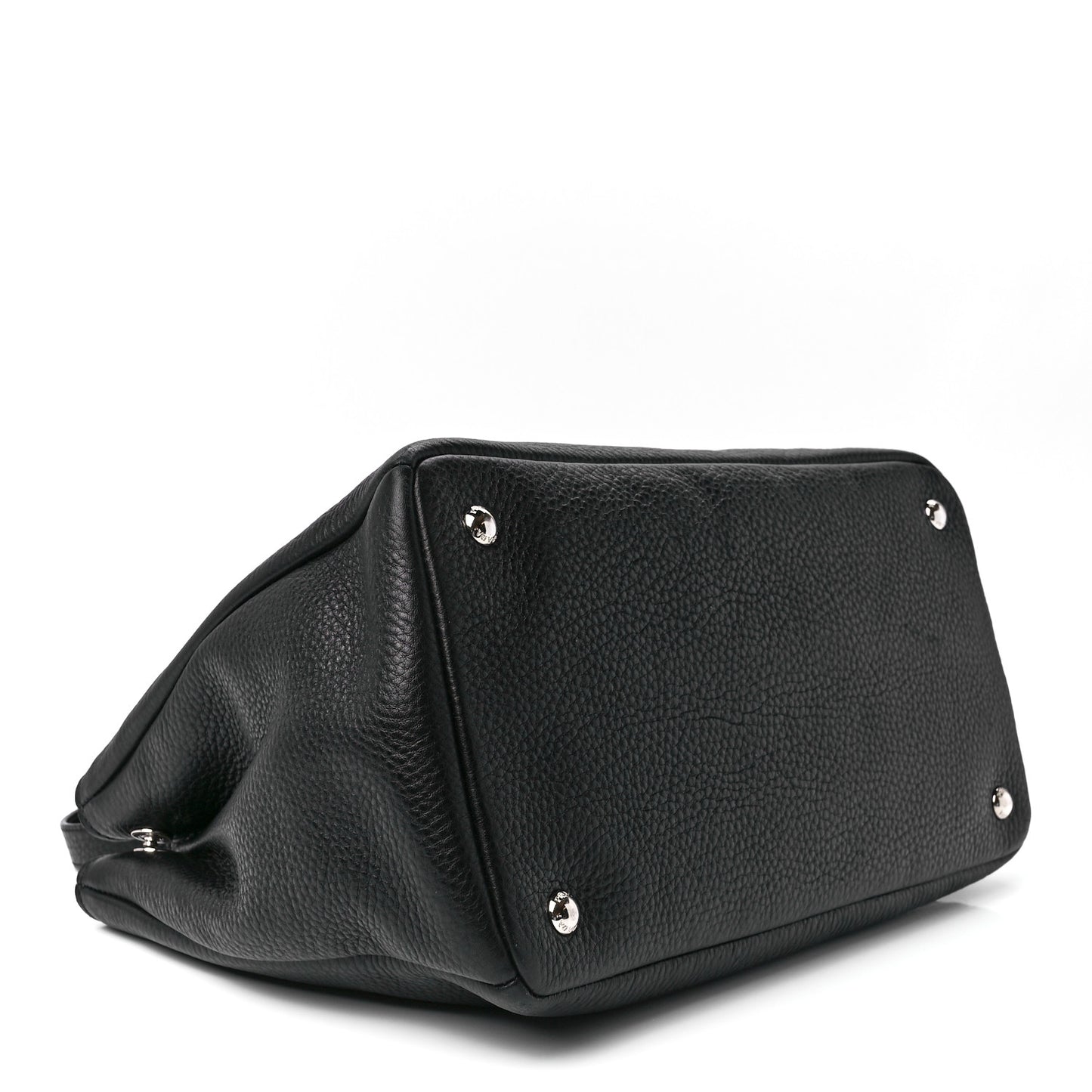 Vitello Daino Tote Black