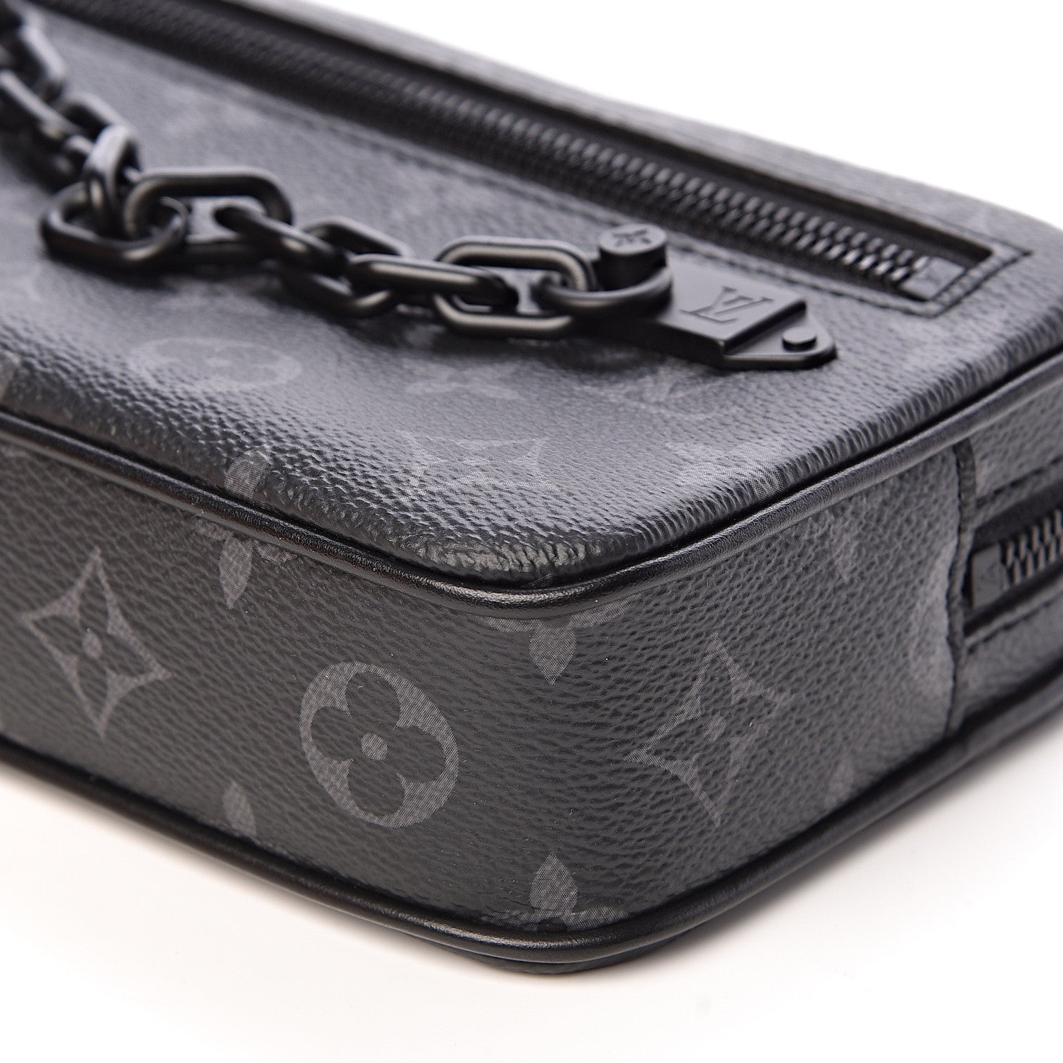 Louis Vuitton Monogram Eclipse Pochette Volga 8 of 10