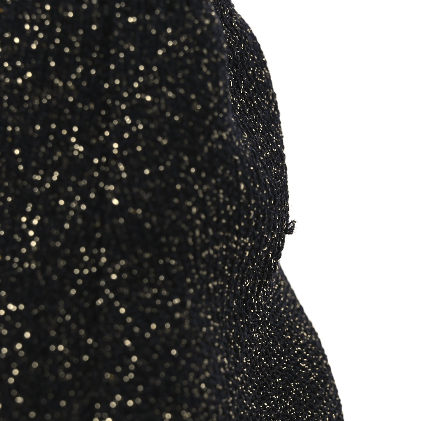 Metallic Knit Womens Speed Sneakers 41 Black Gold