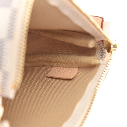 Louis Vuitton Damier Azur Mini Pochette Accessories 6 of 9