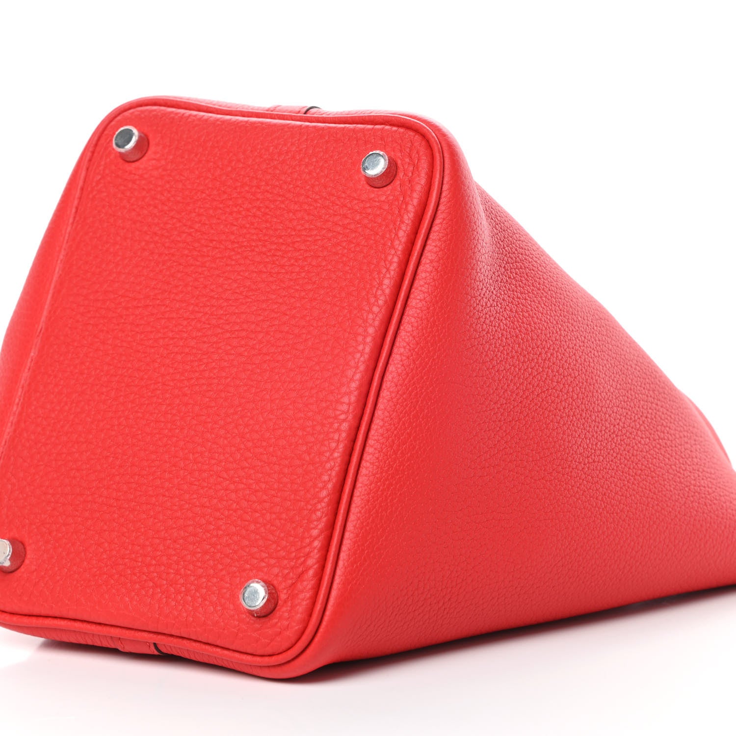 Hermes Taurillon Clemence Picotin Lock 18 PM Rouge De Coeur 10 of 11